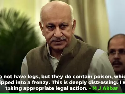 times Up, MJ Akbar, Me Too, Senior journalist, union minister for state of external affairs, sexual