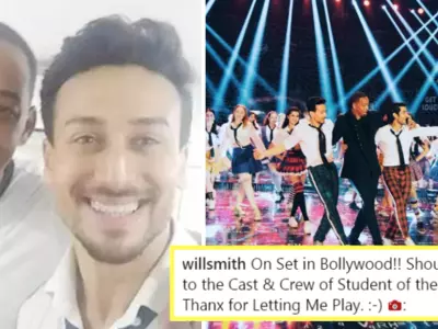 Will Smith Makes His Bollywood Debut, Dances Along With Tiger Shroff In Student Of The Year 2