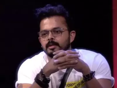 A picture of Sreesanth who threatened to quit Bigg Boss 12 in just two days.