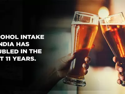 Alcohol Intake In India Has Doubled In The Past 11 Years.