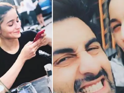 Alia Bhatt Can’t Stop Smiling As She Reunites With Ranbir Kapoor On The Sets Of ‘Brahmastra’