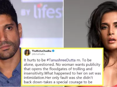 Bollywood Celebs Finally Show Support To Tanushree Dutta On Allegations Against Nana Patekar