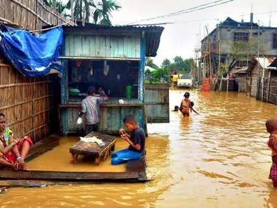 Flood Situation Worsens In Northeast, 2 Nagaland Districts Isolated Due To Landslides
