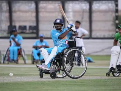 India's Wheelchair Cricket Team