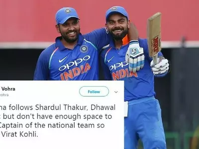 Is all well between Rohit Sharma and Virat Kohli?