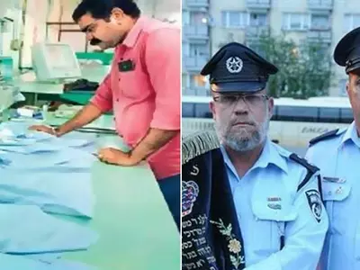 Israeli Police Officers Wear Uniforms Designed In Kerala