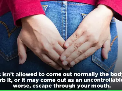It’s Not Worth Risking Holding Your Fart Because It Might Just End Up Leaking Out Of Your Mouth