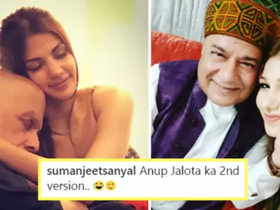 Rhea Chakraborty Posts Picture With Mahesh Bhatt, Fans Troll & Compare Him To Anup Jalota