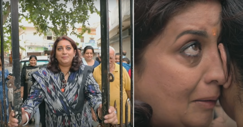 Smriti Irani Visits Her First Home In Gurugram After 35 ...