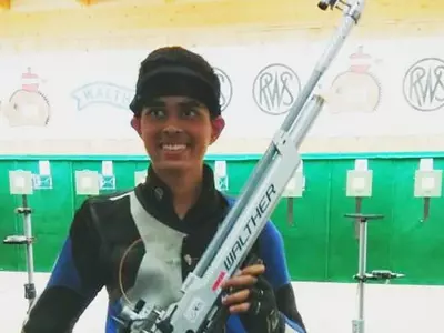 Teenager Hriday Hazarika Shoots Gold At Issf World Championships