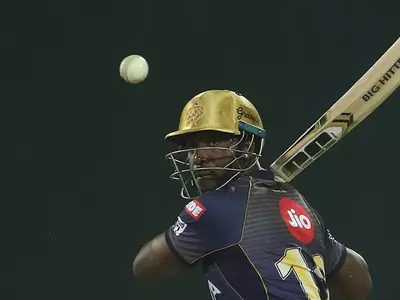Andre Russell has scored over 300 runs in IPL 2019