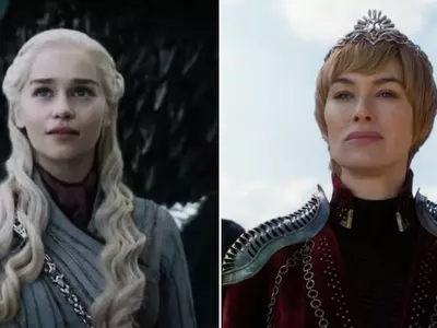 Daenerys Targaryen in game of thrones season 8 episode 4 promo.