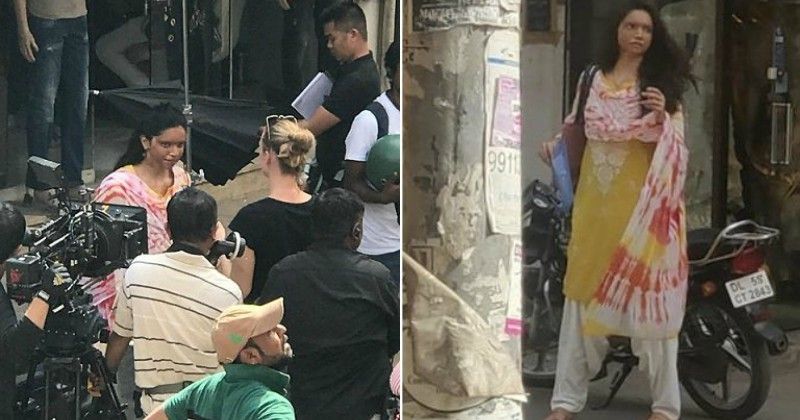Deepika Padukone And Vikrant Massey Spotted Filming Chhapaak On The