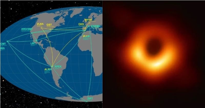 xkcd: M87 Black Hole Size Comparison