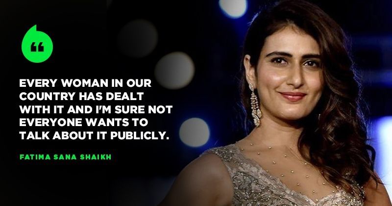 Here's Why 'Dangal' Actress Fatima Sana Shaikh Will Not Discuss Her # ...