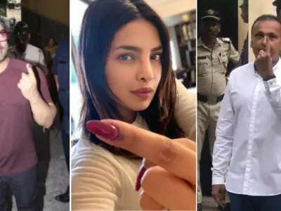 Mumbai elections 2019: Bollywood celebs cast their vote in the Lok Sabha Elections.