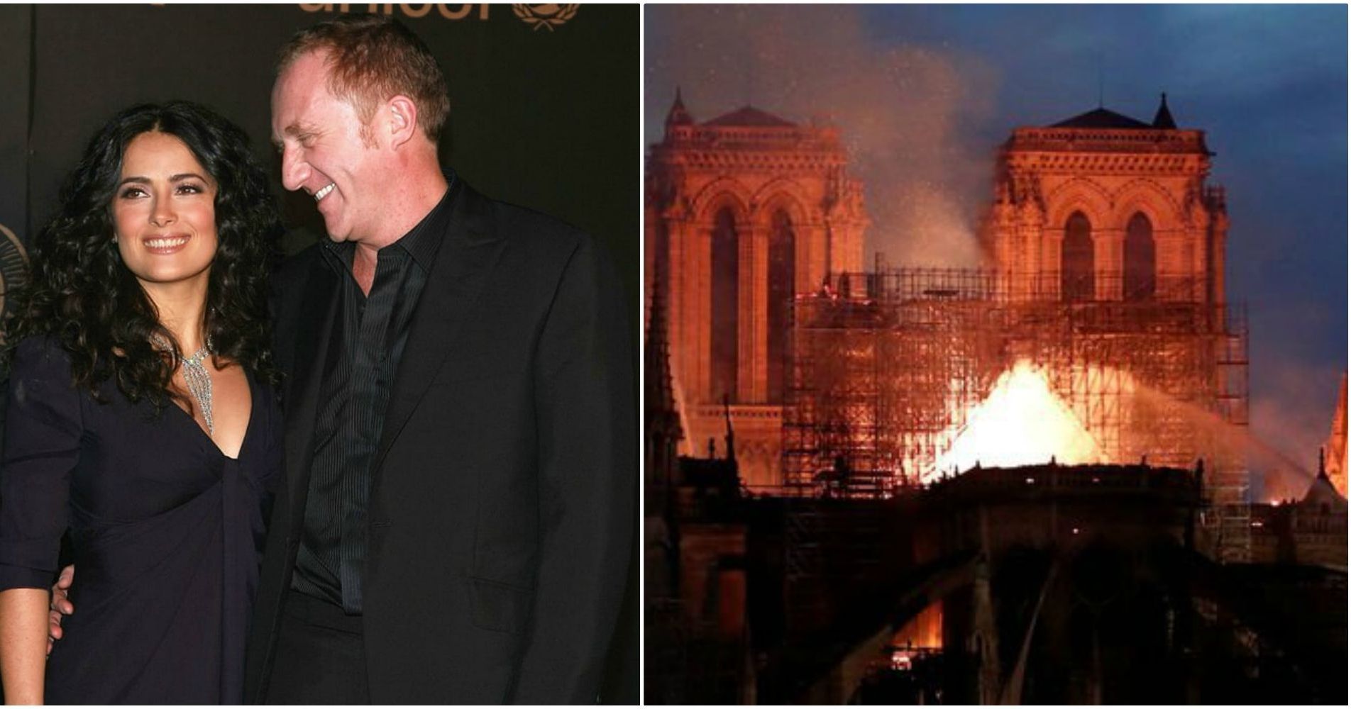 Gucci billionaire married to Salma Hayek offers £90million to rebuild Notre  Dame - Irish Mirror Online