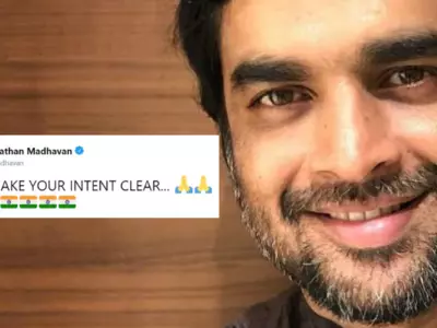 R Madhavan urges people to cast vote, tells them it's time to make their intent clear.