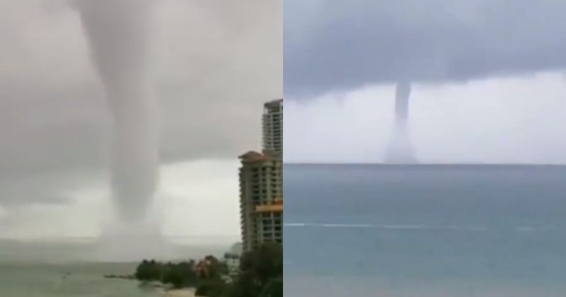 Huge Waterspout In Malaysia Crashes Into A City & It Looks Like A Scene ...