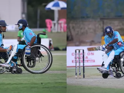 Wheelchair cricket is real