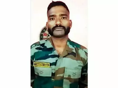 Army Jawan From Andhra Makes Video Requesting Officials To Save His Land From Govt Authorities
