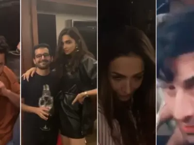 Bollywood stars doing drugs: Deepika, Vicky Kaushal, Malaika Arora, Ranbir Kapoor at Karan's party.