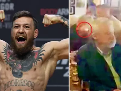 Conor McGregor punches man over whiskey