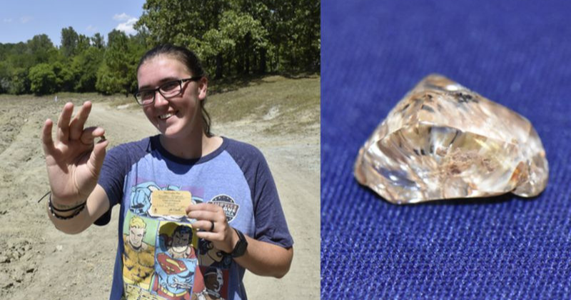 Woman Finds 3 72 Carat Diamond While Watching Video About How To Find