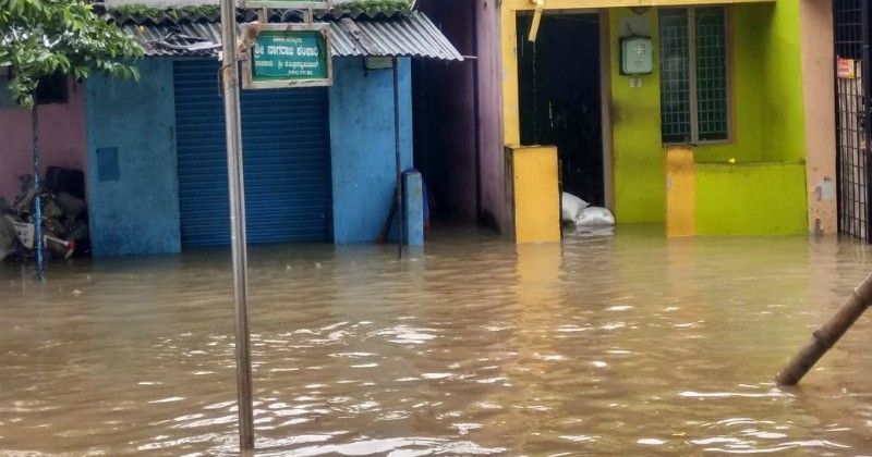 Two Dead As Heavy Rains Cause Flooding In Karnataka, Northern Districts ...