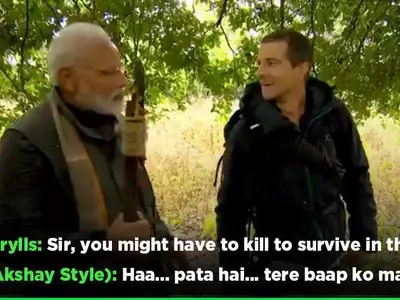 ‘Not In My Culture To Kill’, Says PM Modi In New ‘Man VS Wild’ Clip, Becomes Target Of Trolls!