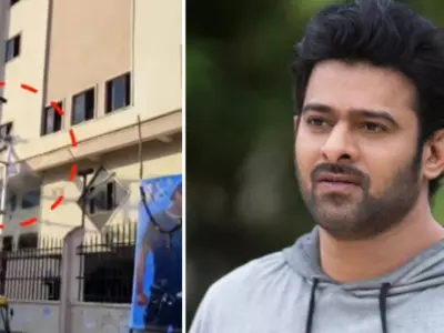 Prabhas’ Young Fan Gets Electric Shock While Fixing Saaho Banner, Falls Off The Building & Dies
