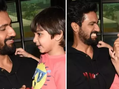 Vicky Kaushal’s little fan had a cute conversation with him.