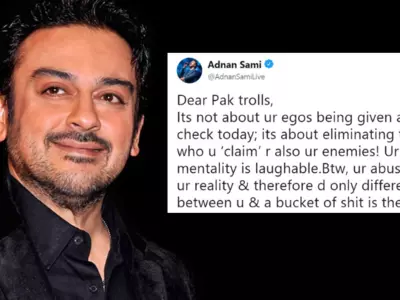 Adnan Sami Slams Pakistani Trolls, Says ‘Your Ostrich Mentality Is Laughable’