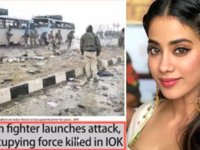 Janhvi Kapoor Lashes Out At Pakistani Newspaper That Called Pulwama Attack A Fight For Freedom