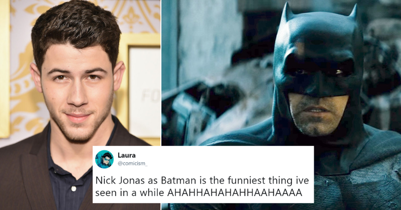 Nick Jonas Says He Wants To Replace Ben Affleck As Batman And Fans Cant 