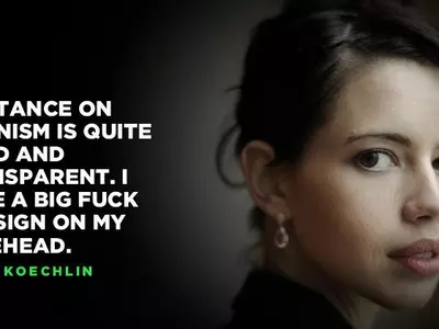 Talking On #MeToo, Kalki Koechlin Says Her Stance Is Clear & She Has ‘F**k Off’ Sign On Her Forehead