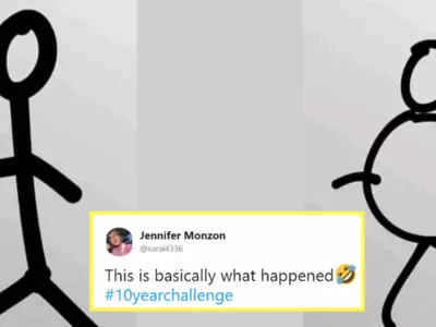 After Taking Internet By Storm, #10YearChallenge Gets A Hilarious Twist & It’ll Crack You Up