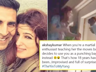 Akshay Kumar Sums Up His Life After Wedding With Twinkle Khanna With A Hilarious Video Of Her Punchi