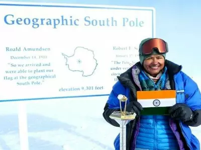 Aparna Kumar, IPS DIG, Indo Tibetan Border Police, South Pole, expedition