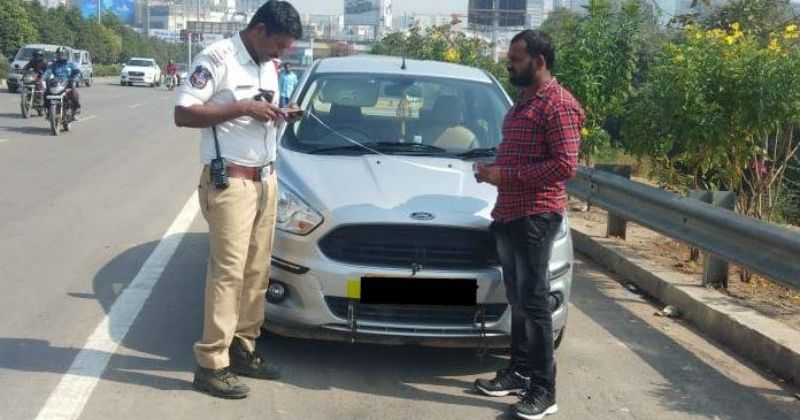 Hyderabad Cab Driver Who Had More Than 100 Challans Against Him Finally ...