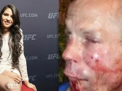 Don't mess with a UFC fighter