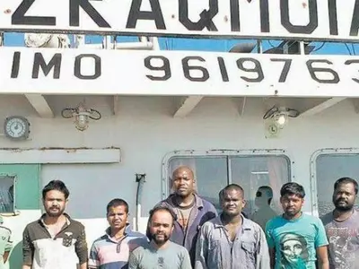 Indian sailors, 33 months, MV Azraqmoiah,  UAE, Sharjah, abandoned, Tamil Nadu, Andhra Pradesh
