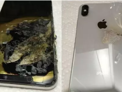 iPhone XS Max explosion