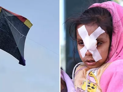 Jaipur Hospitals Full Of Patients Of Kite-Related Injuries
