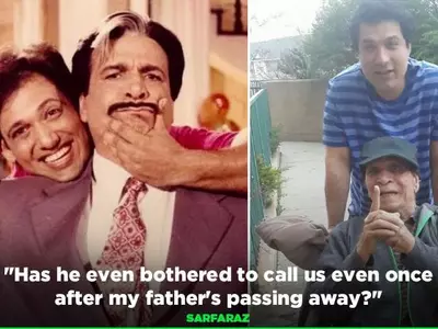 Kader Khan’s Son Slams Govinda, Asks If At All He Inquired About His Father Figure's Health?