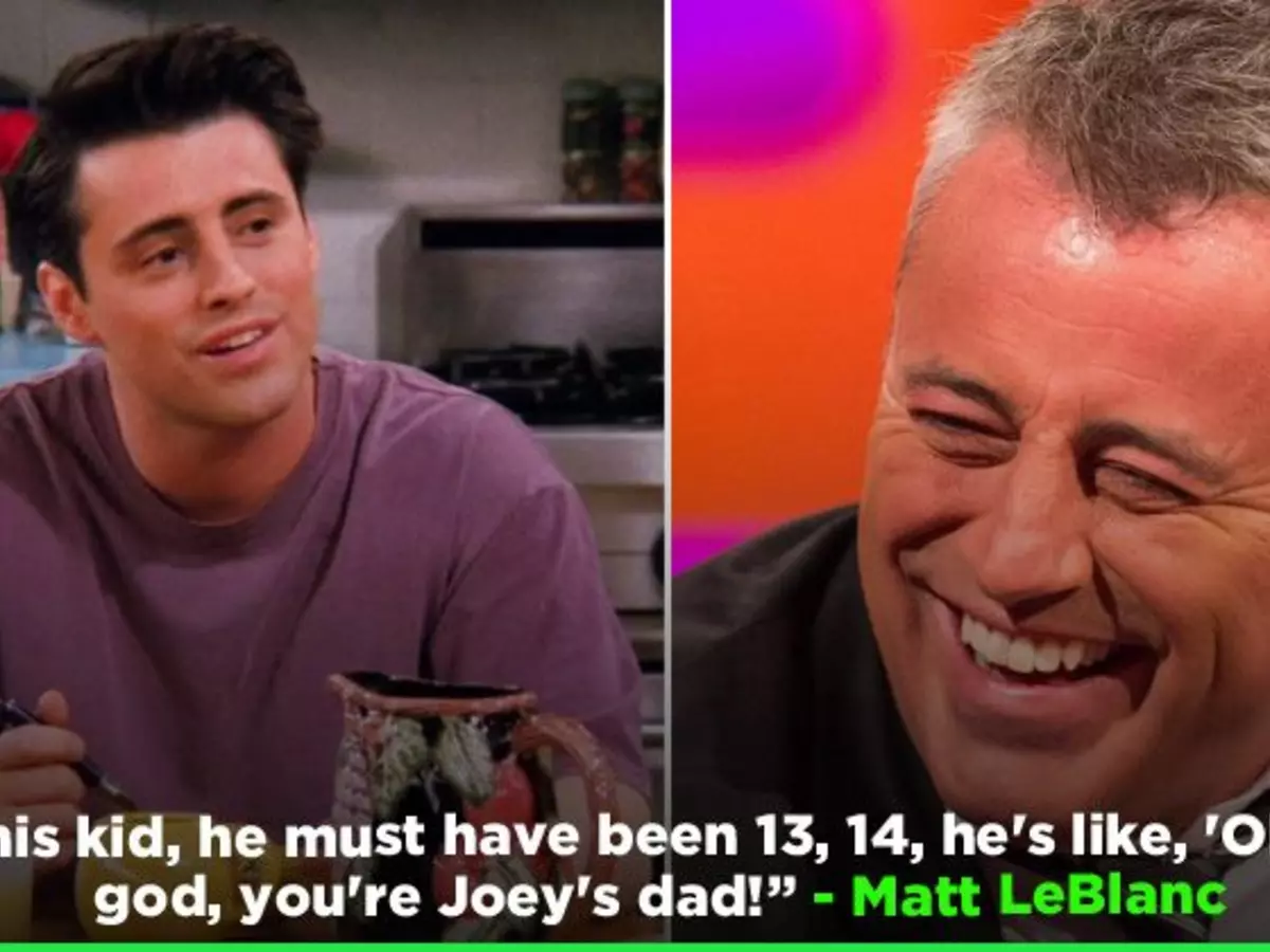 New Generation Of FRIENDS Fans Confuse Matt LeBlanc For Joey's Dad & He