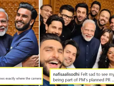 PM Modi’s Selfie With Young Bollywood Icons Gets Trolled, People Call Them ‘A Bunch Of Cowards’