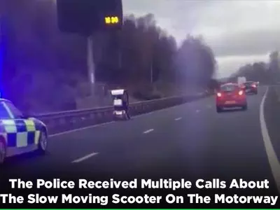 Police Car Chase, World's slowest police chase, UK Police chase, UK News, Police Chase 2019, Police
