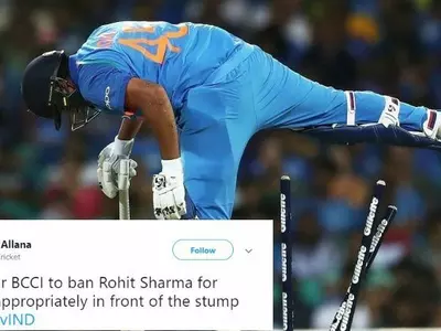 Rohit Sharma scored his 22nd ODI hundred