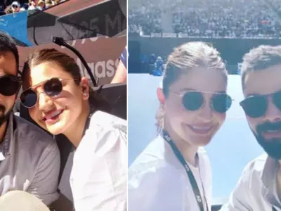 Soaking In The Sun, Virat Kohli And Anushka Sharma Enjoy A Date At Australia Open 2019